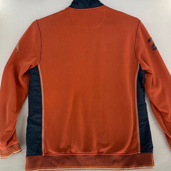 Tommy Bahama Relax Mens Orange Blue Pullover Size XL - Picture 2 of 16